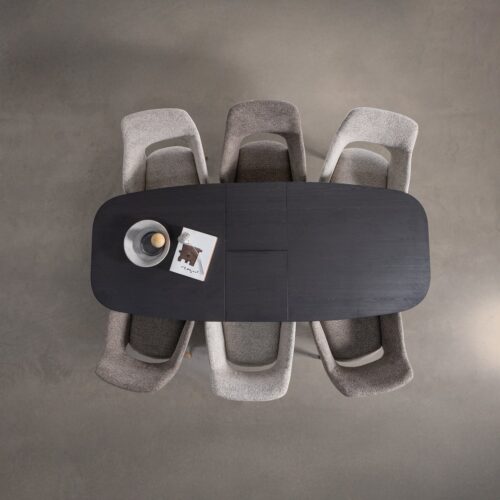 Uitschuifbare Eettafel Arros Deens Ovaal, 180-220 x 90cm - Afbeelding 2