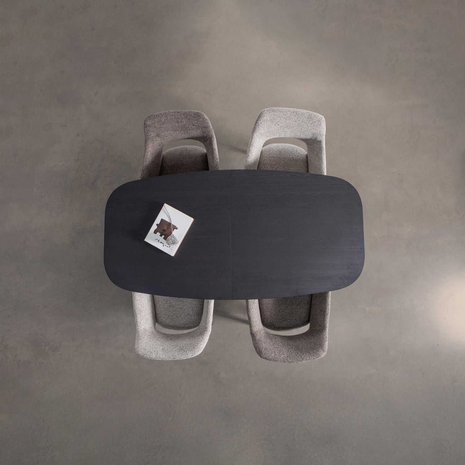 Uitschuifbare Eettafel Arros Deens Ovaal, 180-220 x 90cm - Afbeelding 3