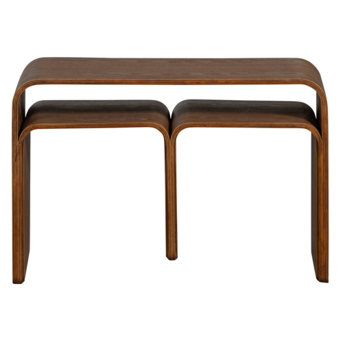 Bijzettafel Frey 60 x 32cm - Walnoot - Afbeelding 3
