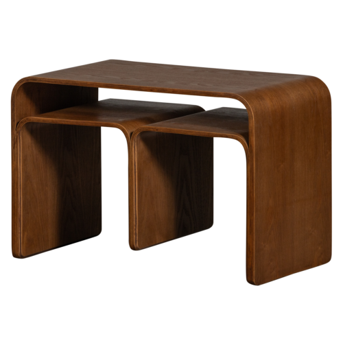 Bijzettafel Frey 60 x 32cm - Walnoot