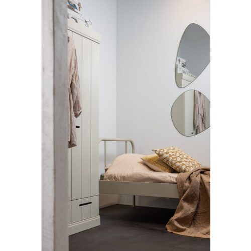 Bed Mata 90 x 200cm, kleur Zand - Afbeelding 3