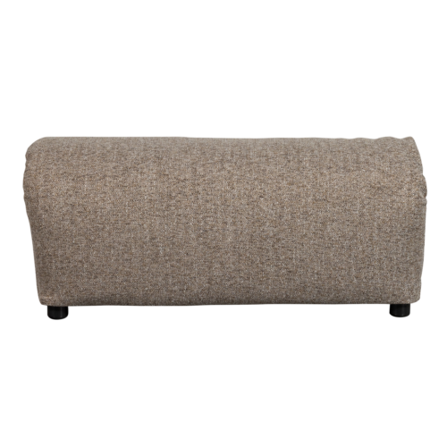 Hocker Baggy Geweven Stof Bruin - Afbeelding 4