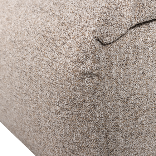 Hocker Baggy Geweven Stof Naturel - Afbeelding 3