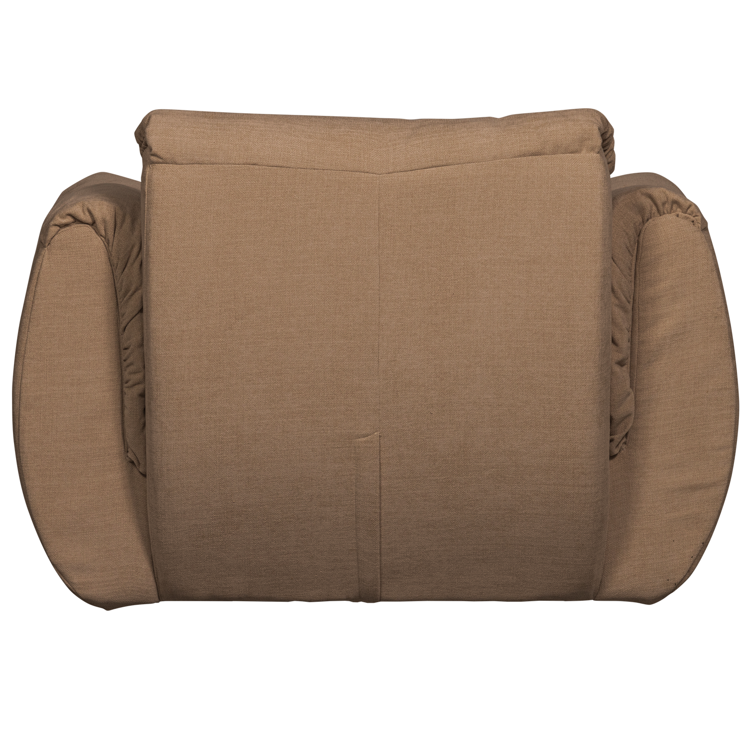 Draaifauteuil BAGGY Gewoven Chinille - Bruin - Afbeelding 5