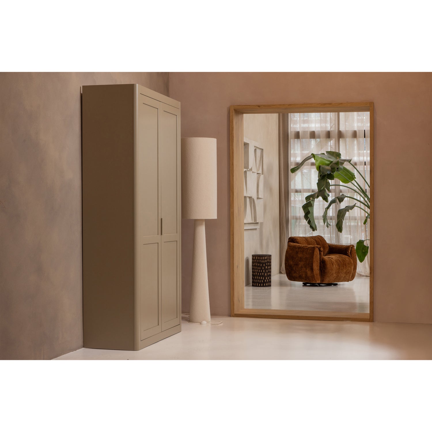 Vloerlamp Loft Bouclé - Afbeelding 3