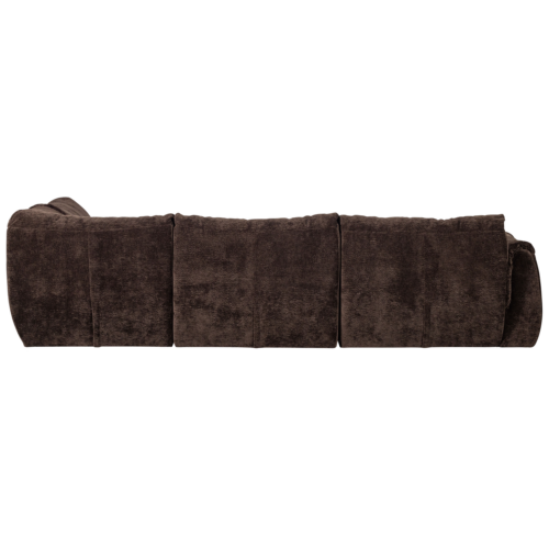 Hoekbank Baggy 3D chenille - Donkerburin (rechts) - Afbeelding 6