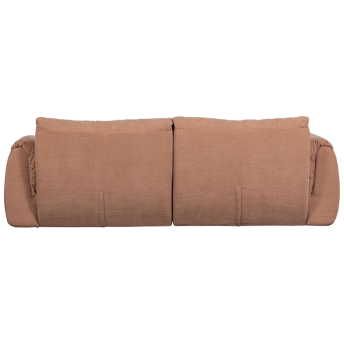 2-zits Bank Baggy Gweven chenille - Oud Roze - Afbeelding 4