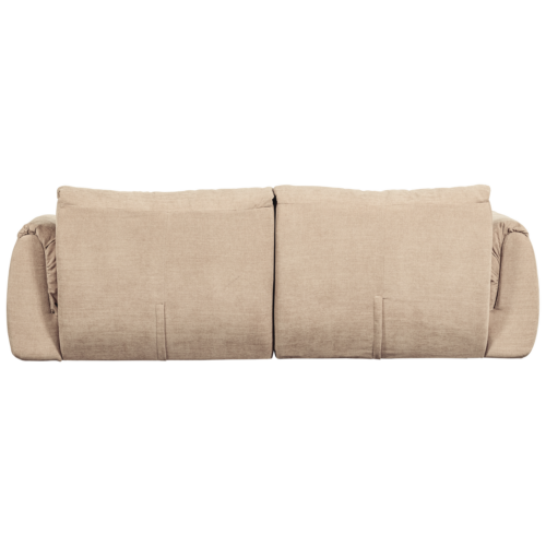 3-zits Bank Baggy 3D Gweven chenille - Zand - Afbeelding 3