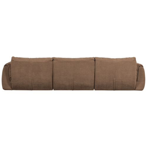 3-zits Bank Baggy Gweven chenille - Bruin - Afbeelding 3