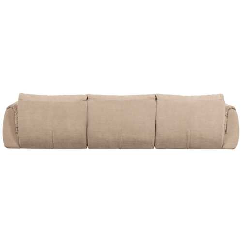 3-zits Bank Baggy Gweven chenille - Zand - Afbeelding 3