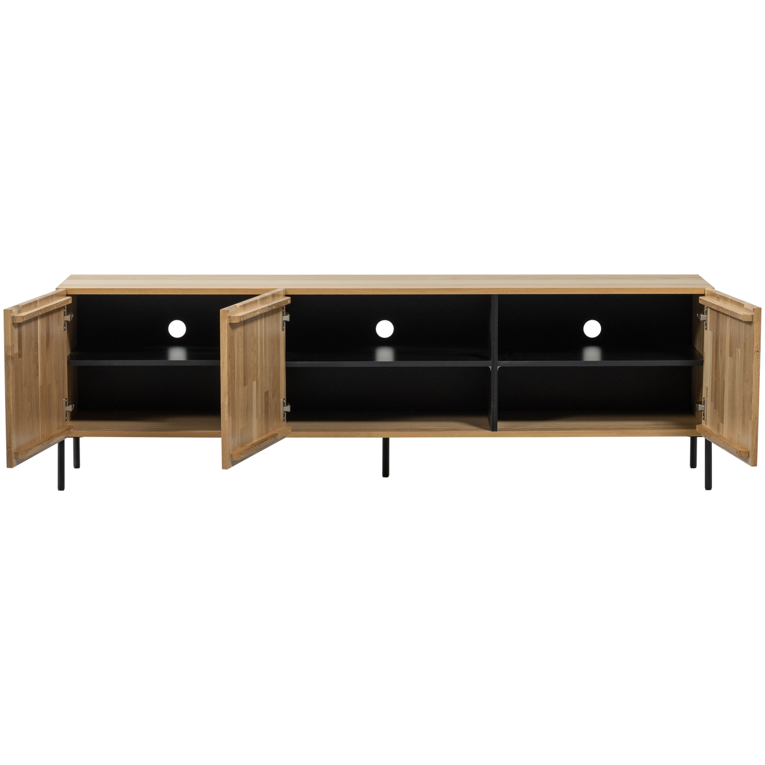 TV-meubel Bono 180cm - Naturel - Afbeelding 5