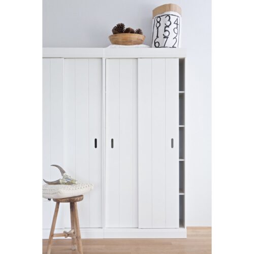 Opbergkast Row, kleur wit - Afbeelding 2