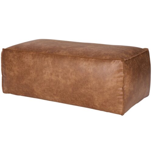 Poef Rodeo 43x120x60 Cognac