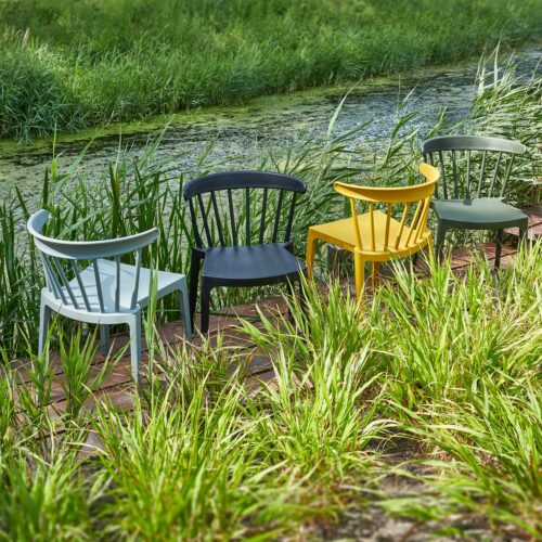 Tuin / Eetkamerstoel Bliss - Geel - Afbeelding 10