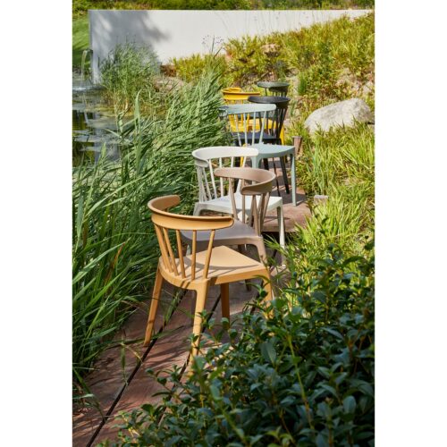 Tuin / Eetkamerstoel Bliss - Off White - Afbeelding 9