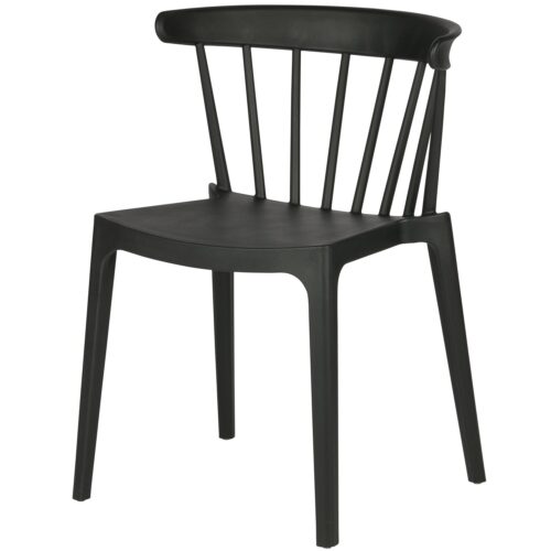 Tuin / Eetkamerstoel Bliss - Zwart - Afbeelding 7