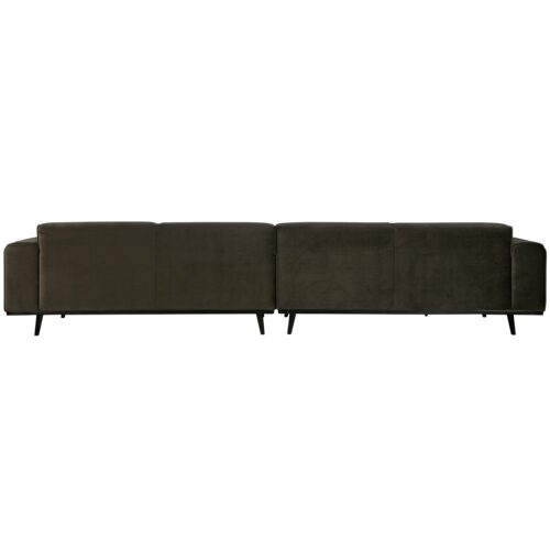 Statement xl 4-zits bank 372 cm fluweel warm groen - Afbeelding 4
