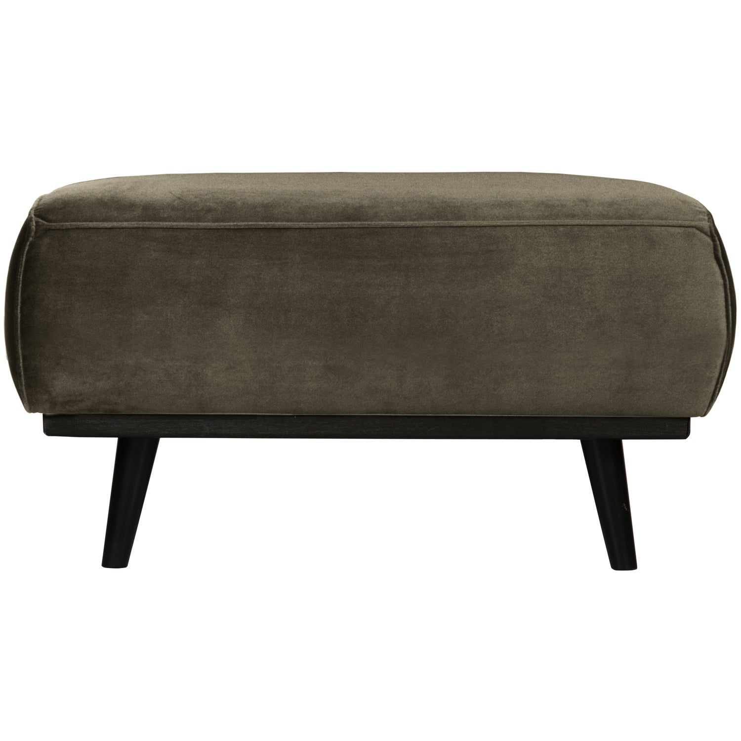 Hocker Statement Velvet - Warm Groen
