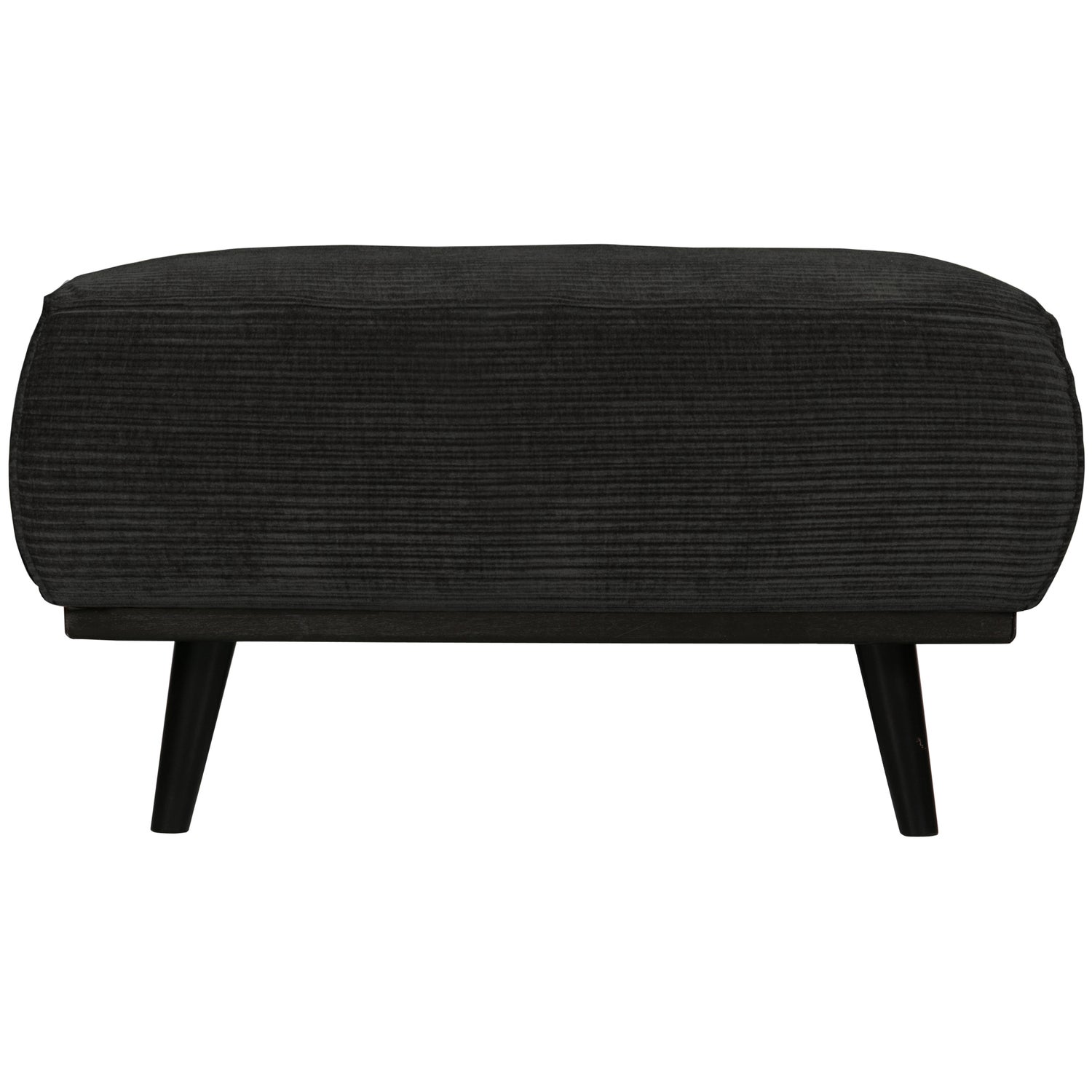 Hocker Statement Ribstof Grafiet