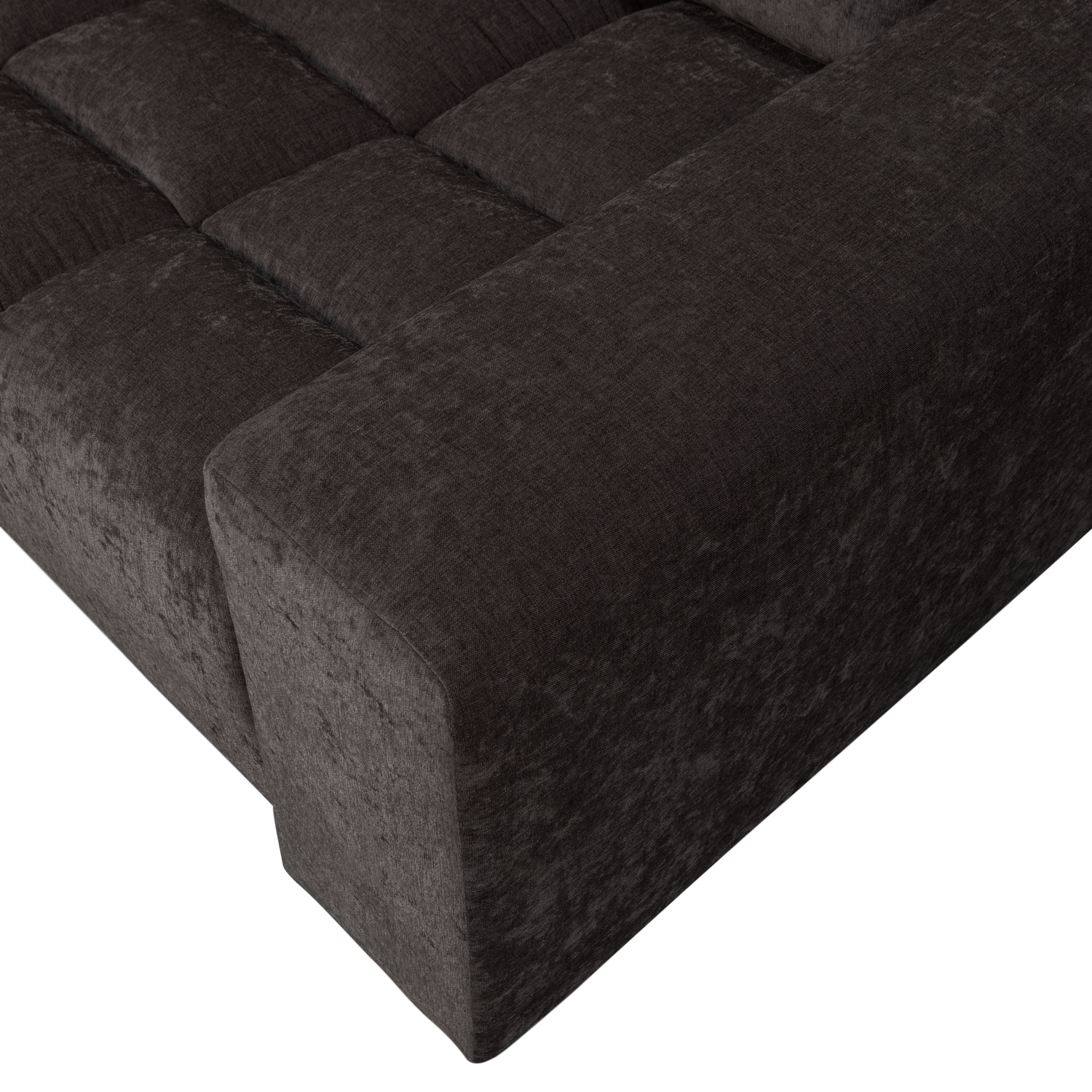 Second date 2-zits bank vintage antraciet - Afbeelding 4