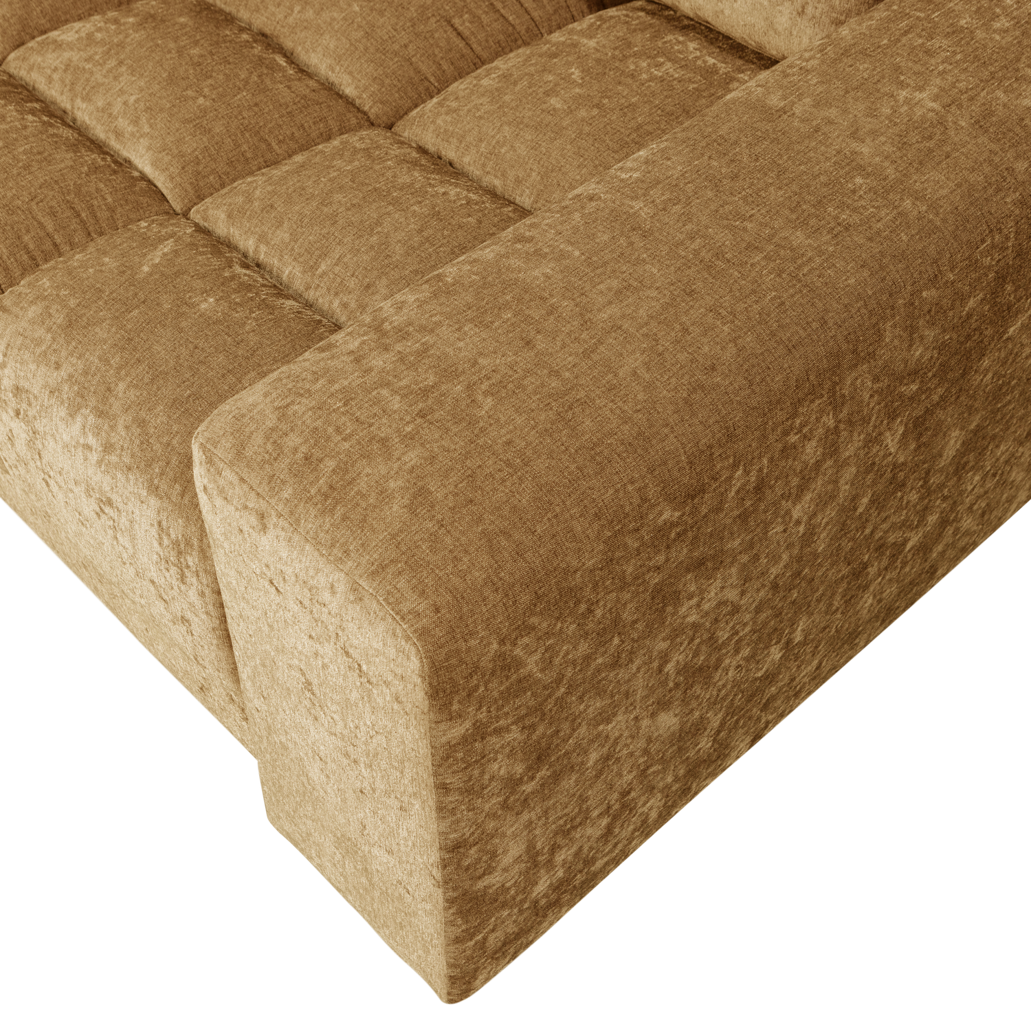 Second date 2-zits bank vintage goud - Afbeelding 4