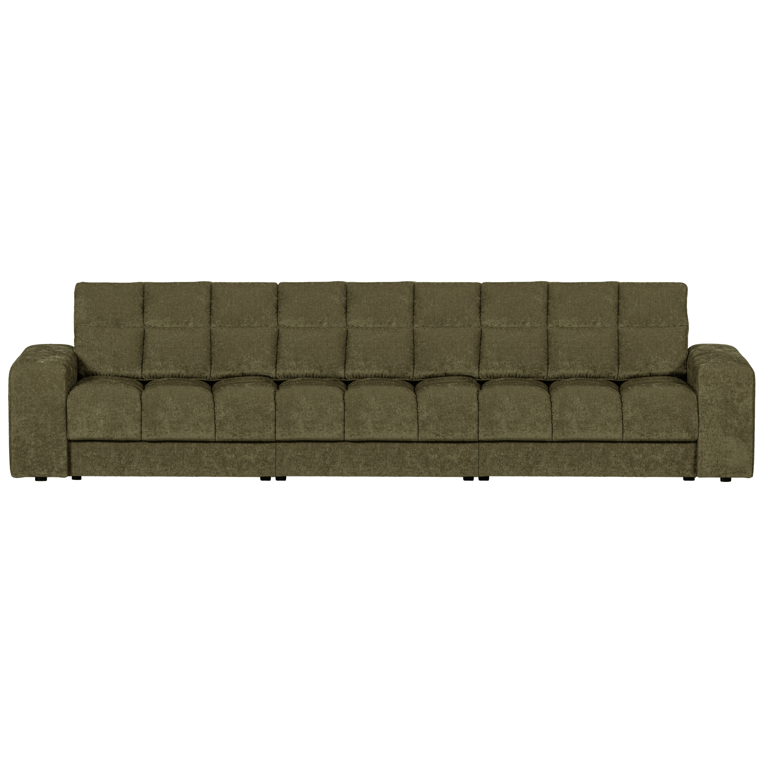 Second date 3-zits bank vintage groen