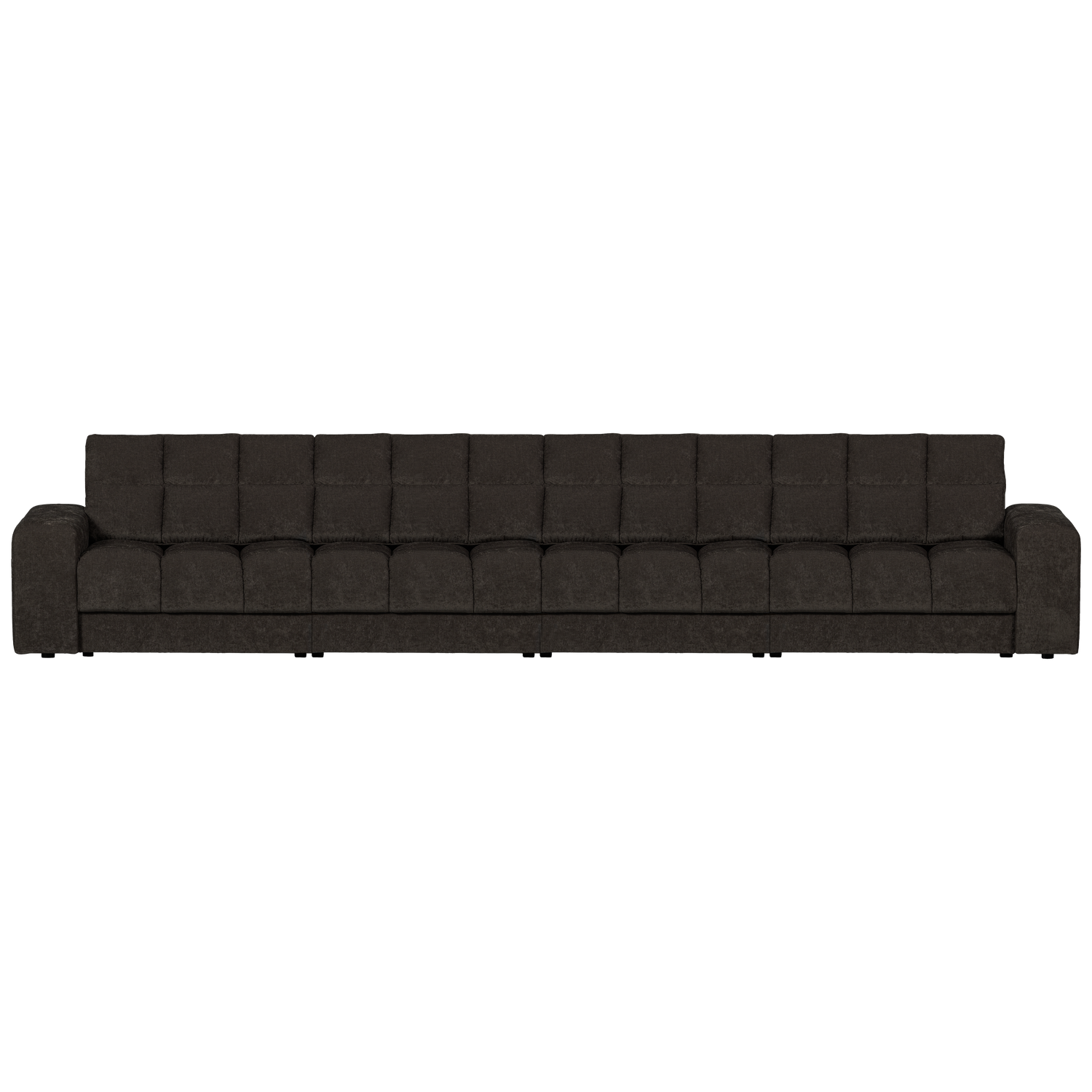 Second date 4-zits bank vintage antraciet