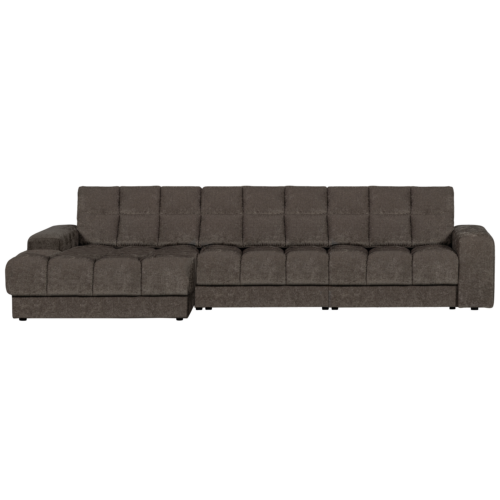Second date Loungebank links vintage warm grijs