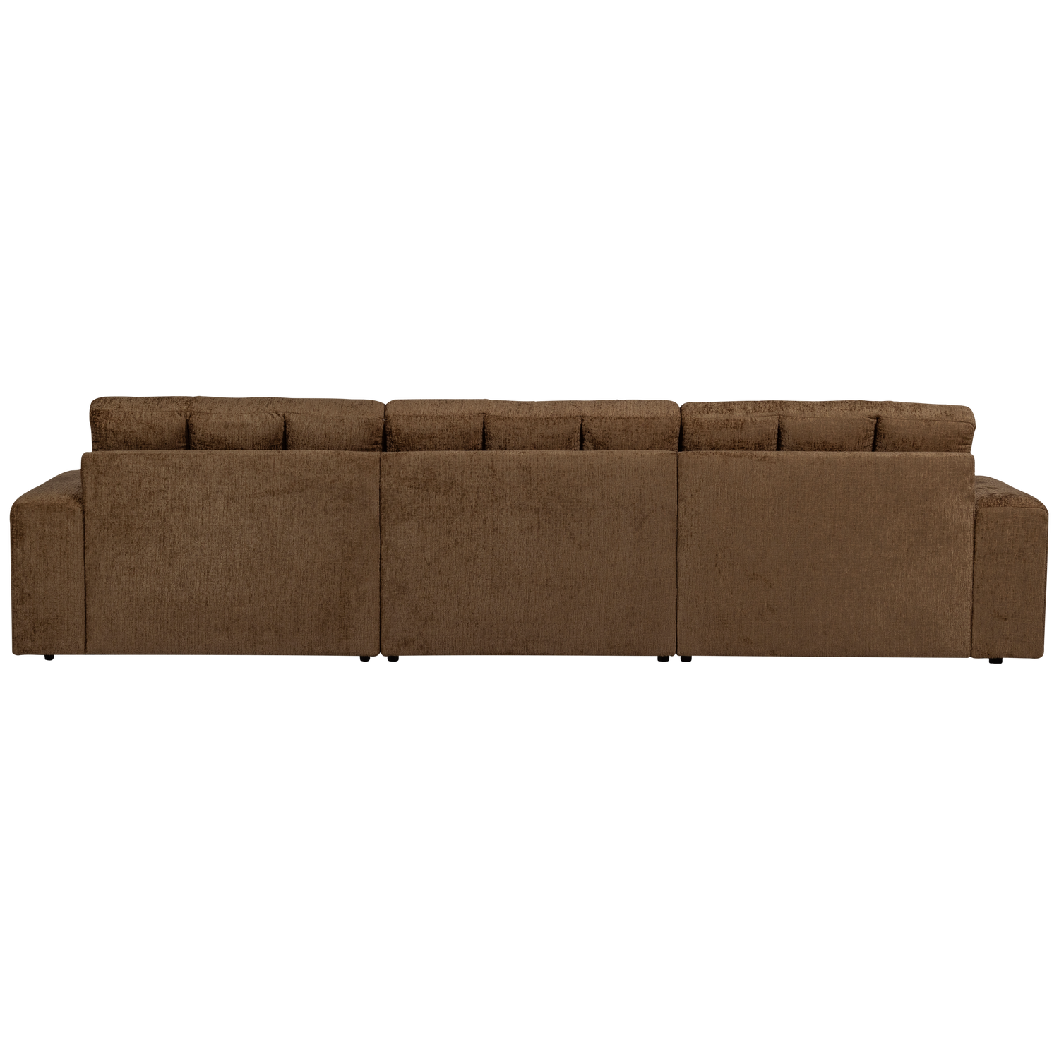 Second date Loungebank rechts structure velvet brass - Afbeelding 4