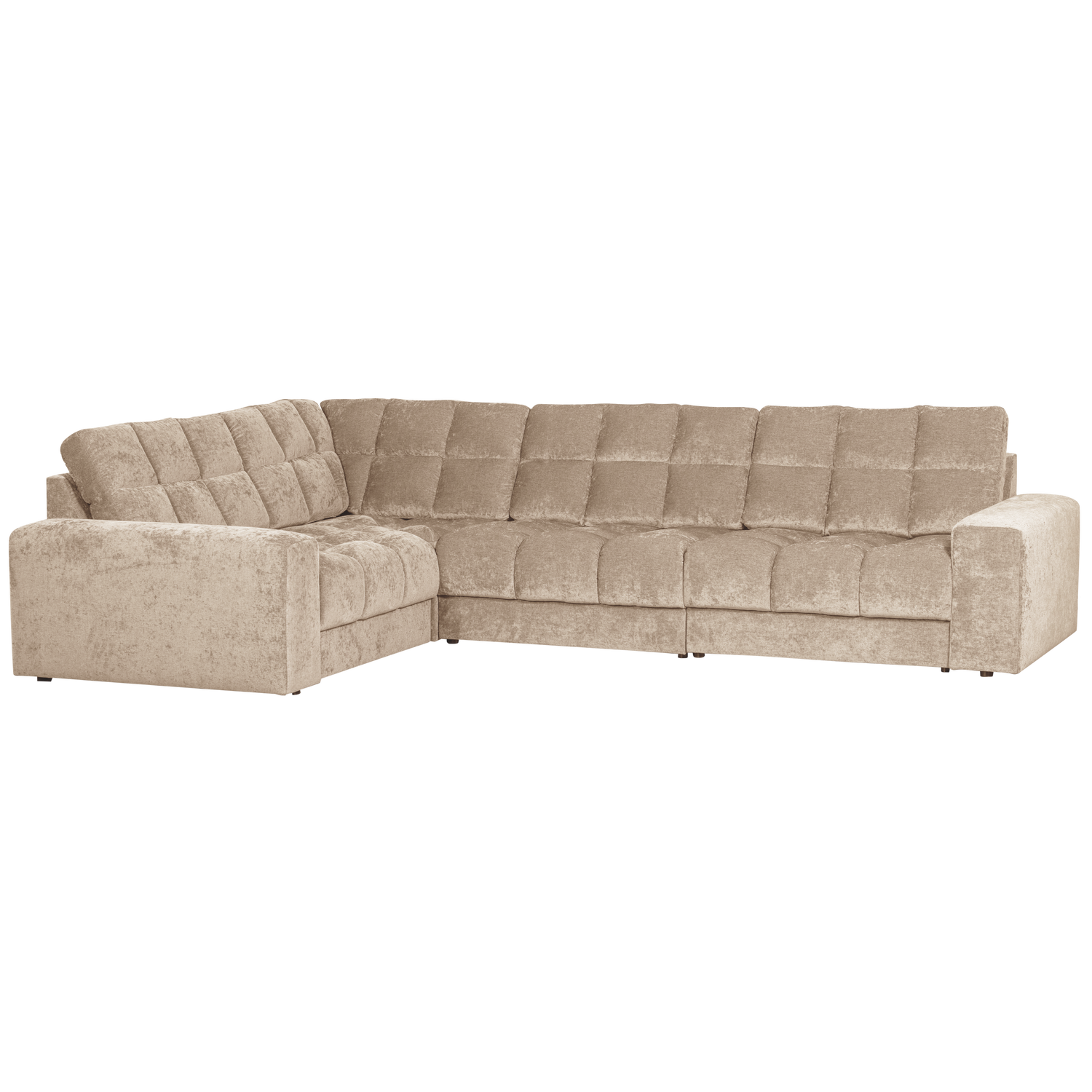 Second date hoekbank links vintage nougat