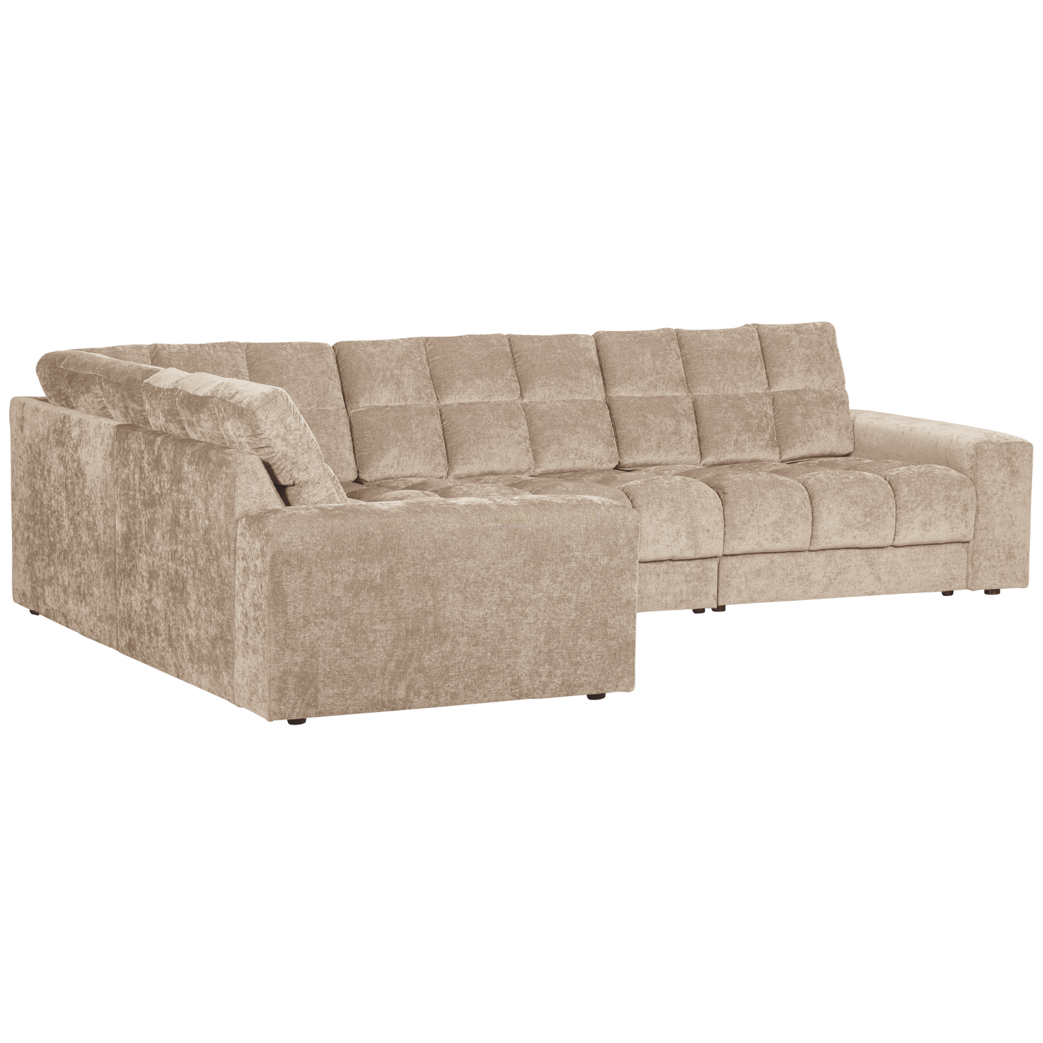 Second date hoekbank links vintage nougat - Afbeelding 3