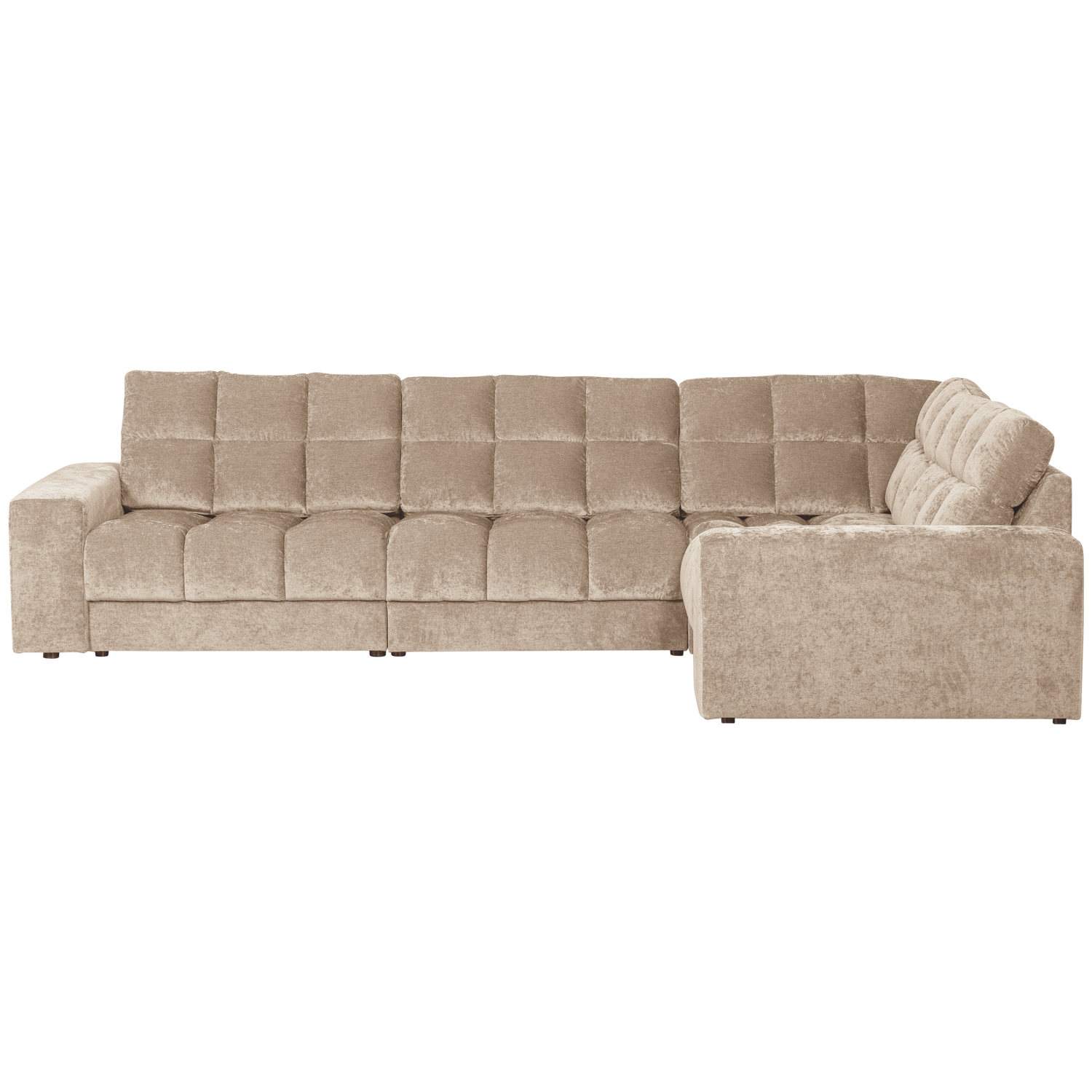 Second date hoekbank rechts vintage nougat - Afbeelding 2