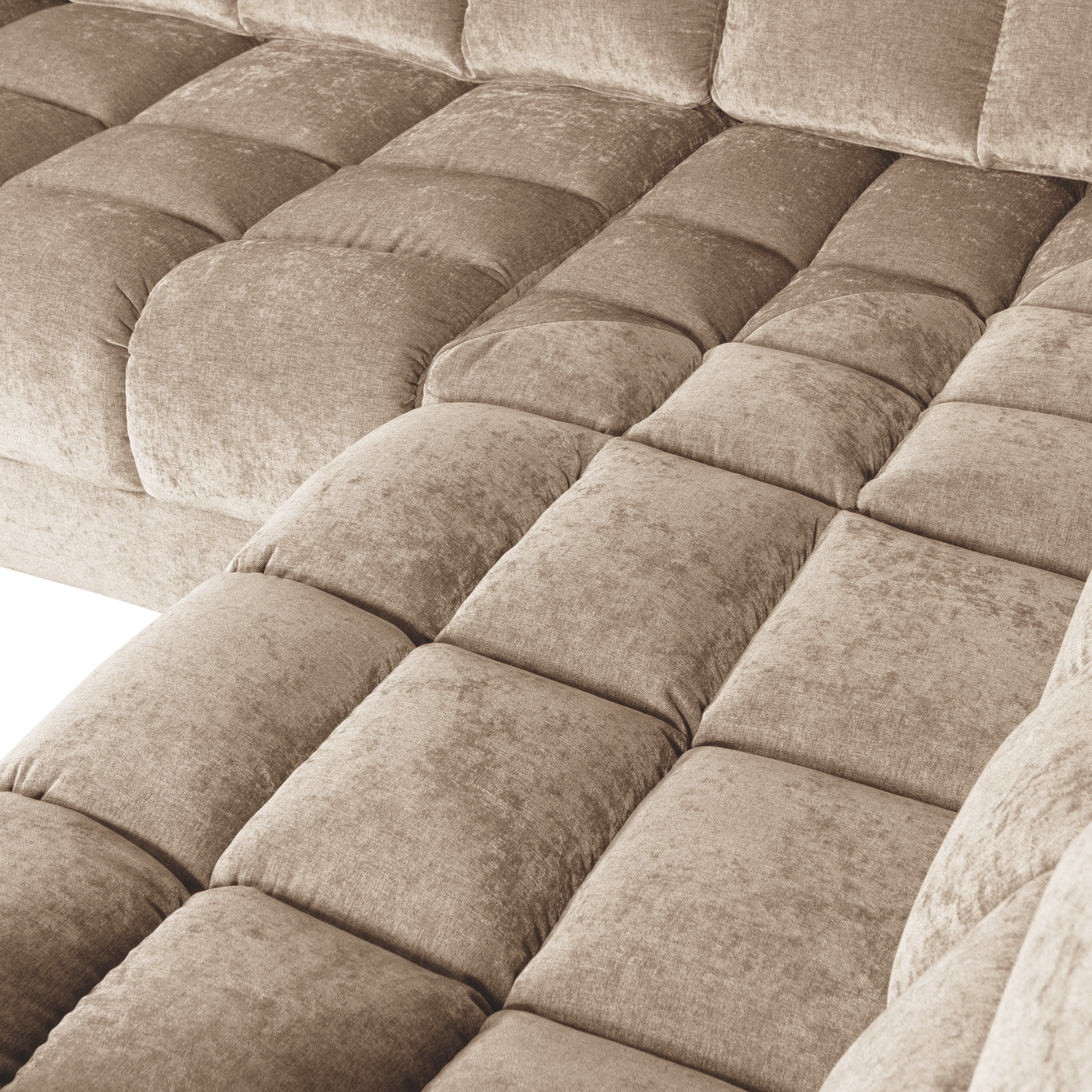 Second date hoekbank rechts vintage nougat - Afbeelding 6