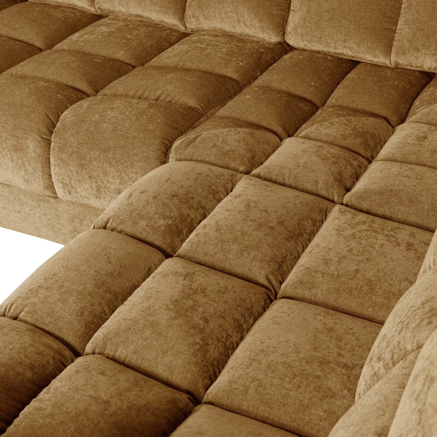 Second date hoekbank rechts vintage goud - Afbeelding 6