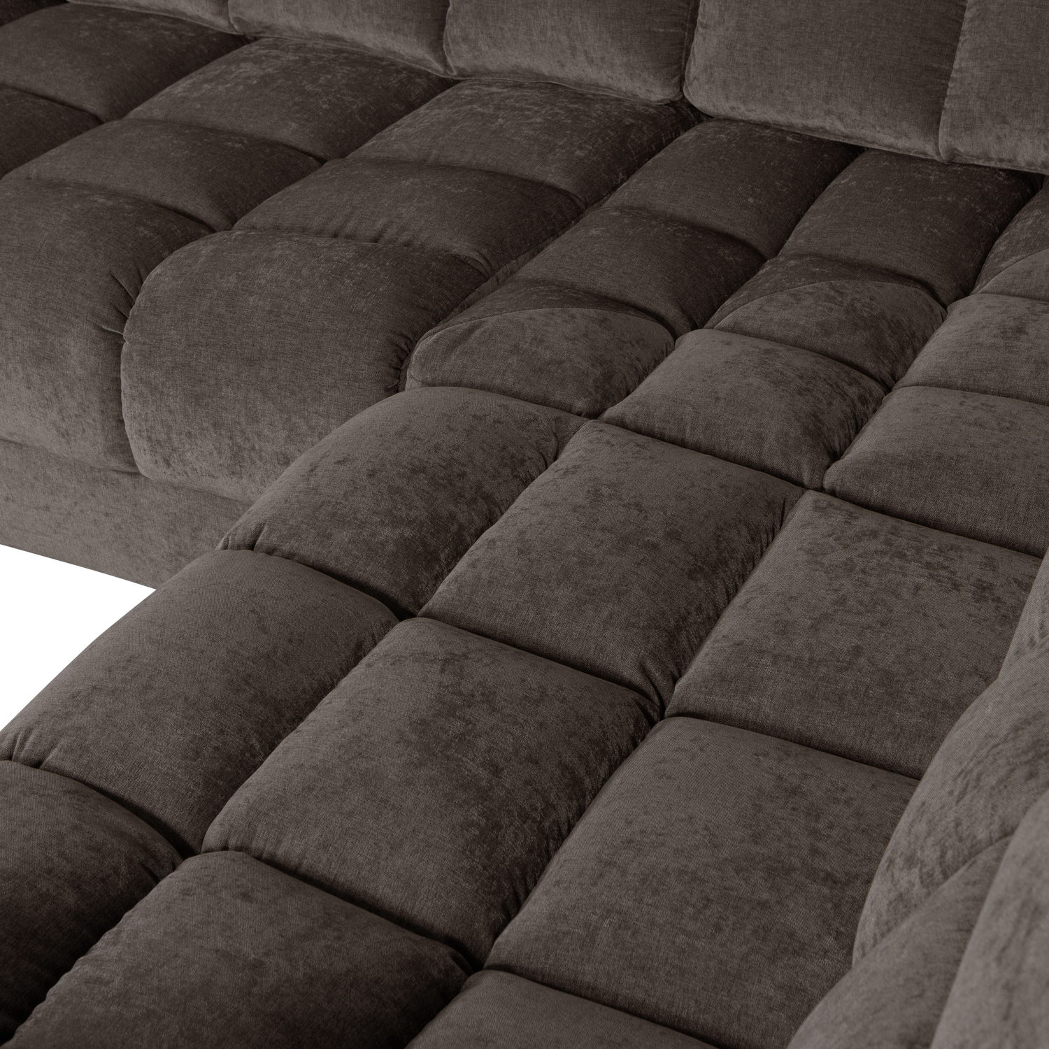 Second date hoekbank rechts vintage warm grijs - Afbeelding 6