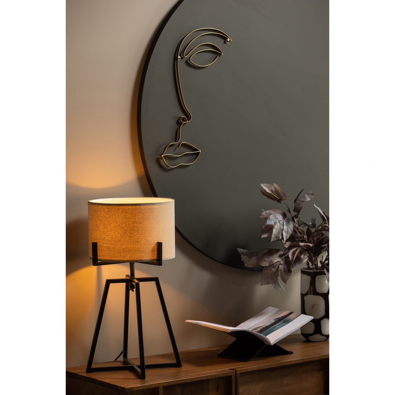 Boekenstandaard Brook Liggend - Metaal Zwart - Afbeelding 3