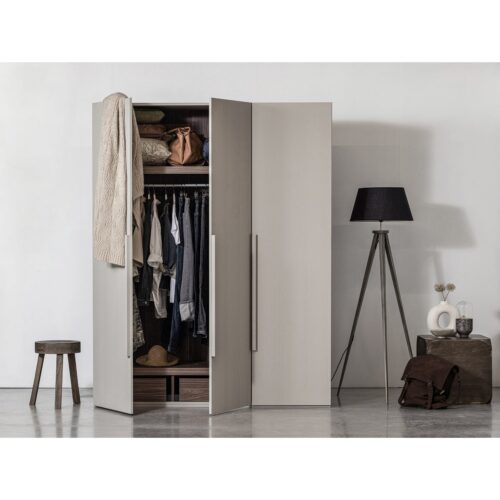 Kledingkast Rens kleur Pebble Grey - 3drs - Afbeelding 3