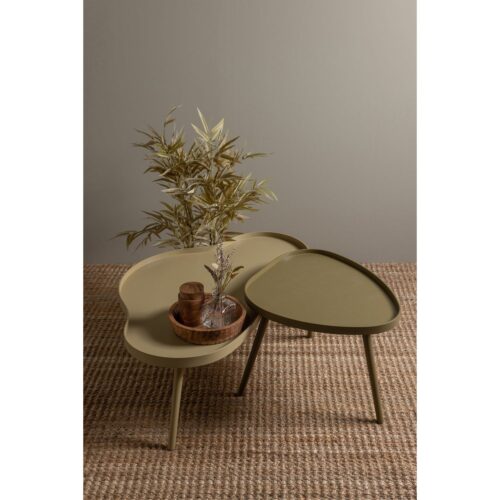 Organische Bijzettafel Mae 61 x 50cm  Sepia - Afbeelding 2