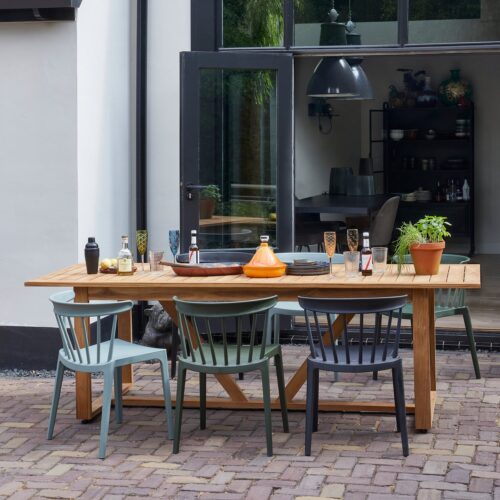 Tuin / Eetkamerstoel Bliss - Lichtgroen - Afbeelding 9