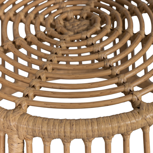 Tuinhocker Alatna Wicker Naturel - Afbeelding 5