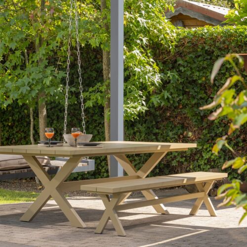 Picknickbank Delta 220cm Groen - Afbeelding 2