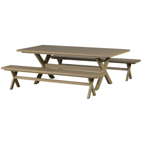 Picknickbank Delta 220cm Groen - Afbeelding 5