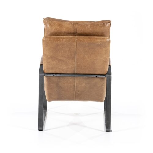 Fauteuil Lex - Cognac vintage leer - Afbeelding 11