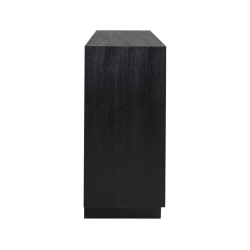 Dressoir Eikenura 3-deuren (Zwart) - Afbeelding 2