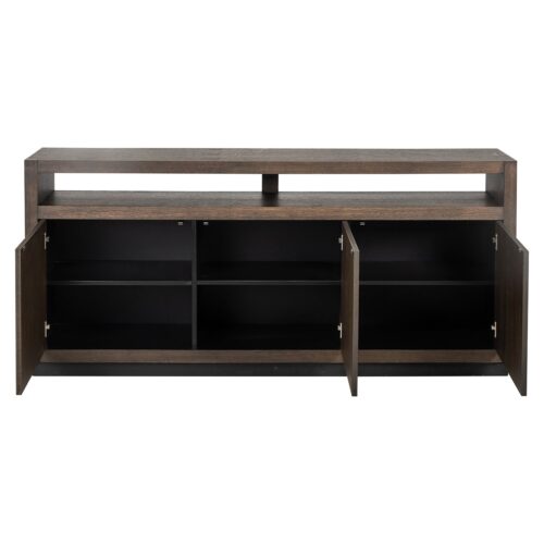 Dressoir Eikenura 3-deuren (Bruin) - Afbeelding 4