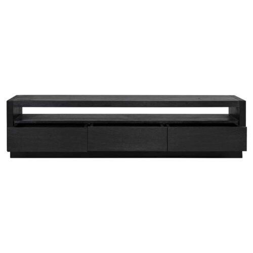 TV-dressoir Oakura 3-laden (Black) - Afbeelding 6