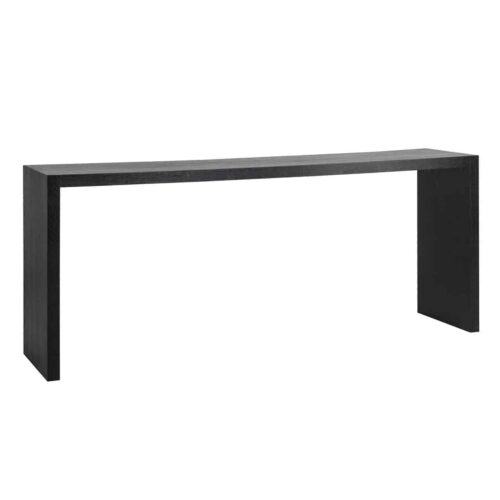Sidetable Oakura 200 cm - Zwart