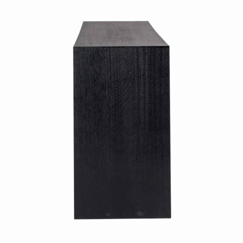 Sidetable Oakura 200 cm - Zwart - Afbeelding 2