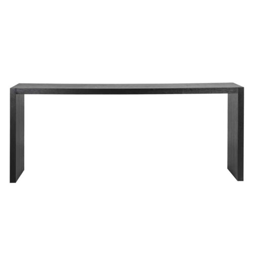 Sidetable Oakura 200 cm - Zwart - Afbeelding 3
