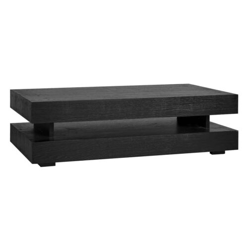 Salontafel Oakura 150 x 80 cm - Zwart